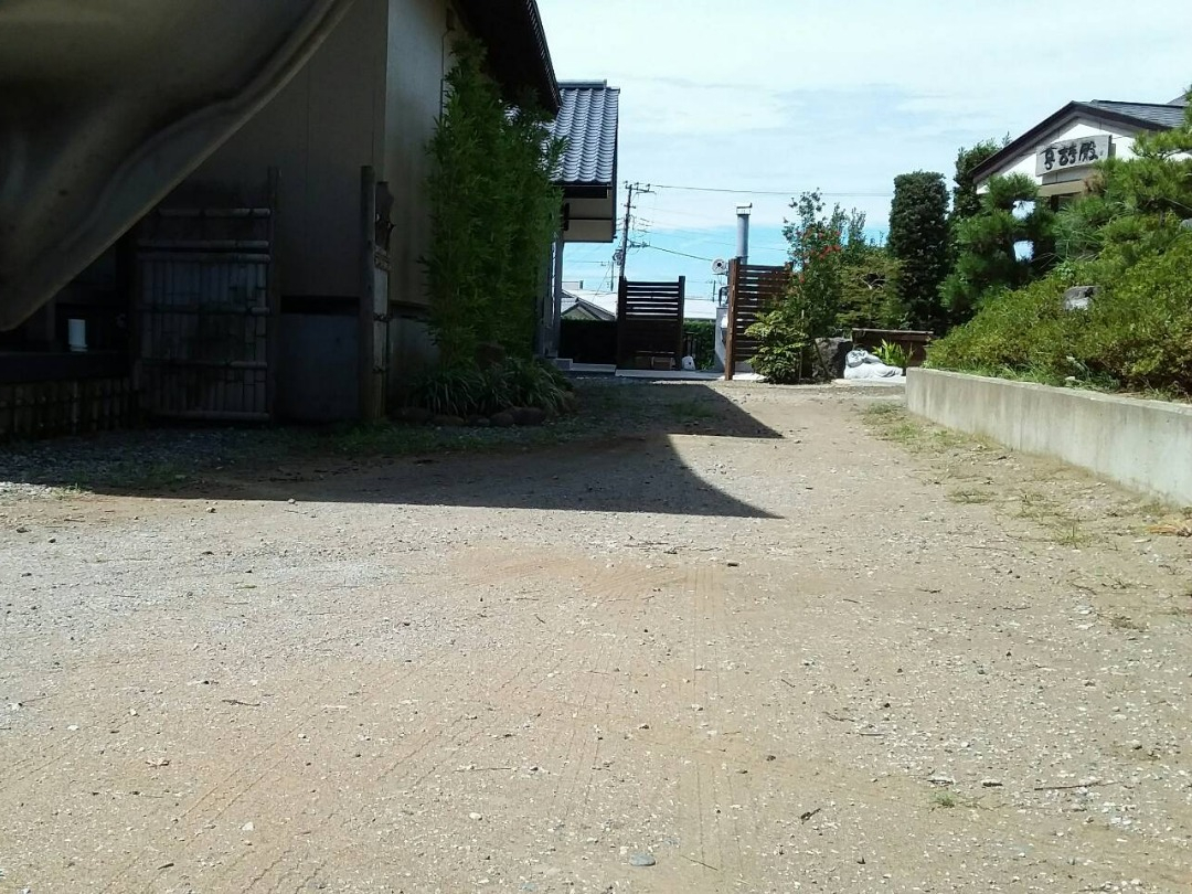 画像：参道工事 施工前